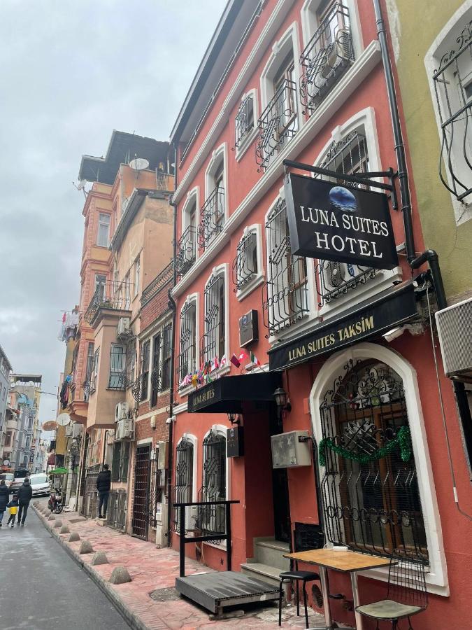 Luna Suites Taksim Estambul Exterior foto